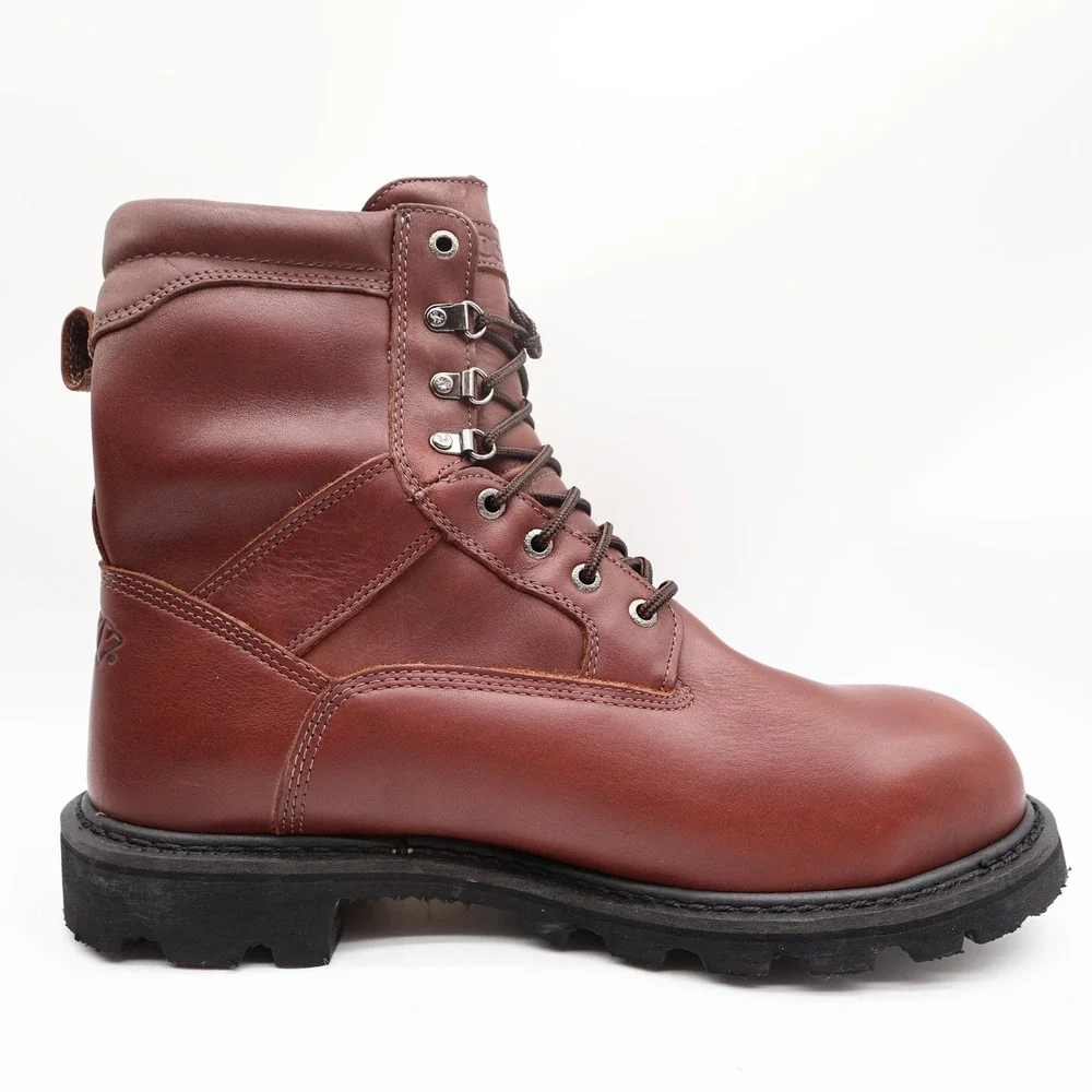 Rocky 6224 Steel Toe Ranger Work Boots Mens 12M Brown Leather Gore-Tex New